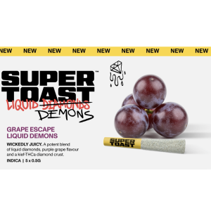 Super Toast - Liquid Demons - Grape Escape - Dynamic Digital Posters